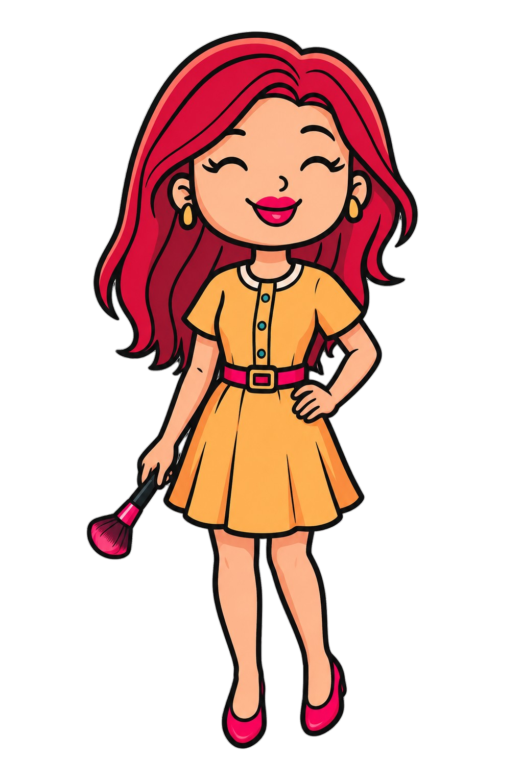 Maria - Mascote Maria Make